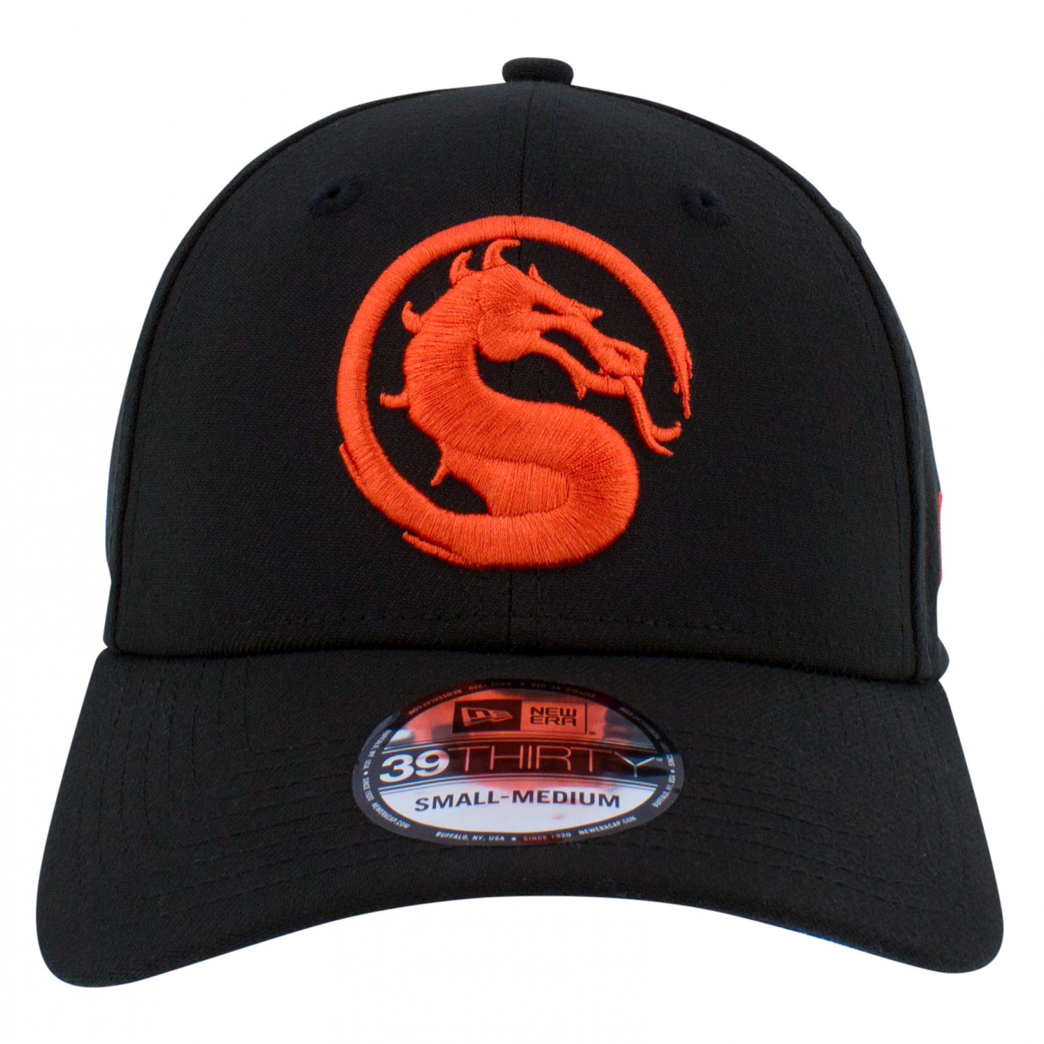 Mortal Kombat Logo New Era 39Thirty Fitted Hat